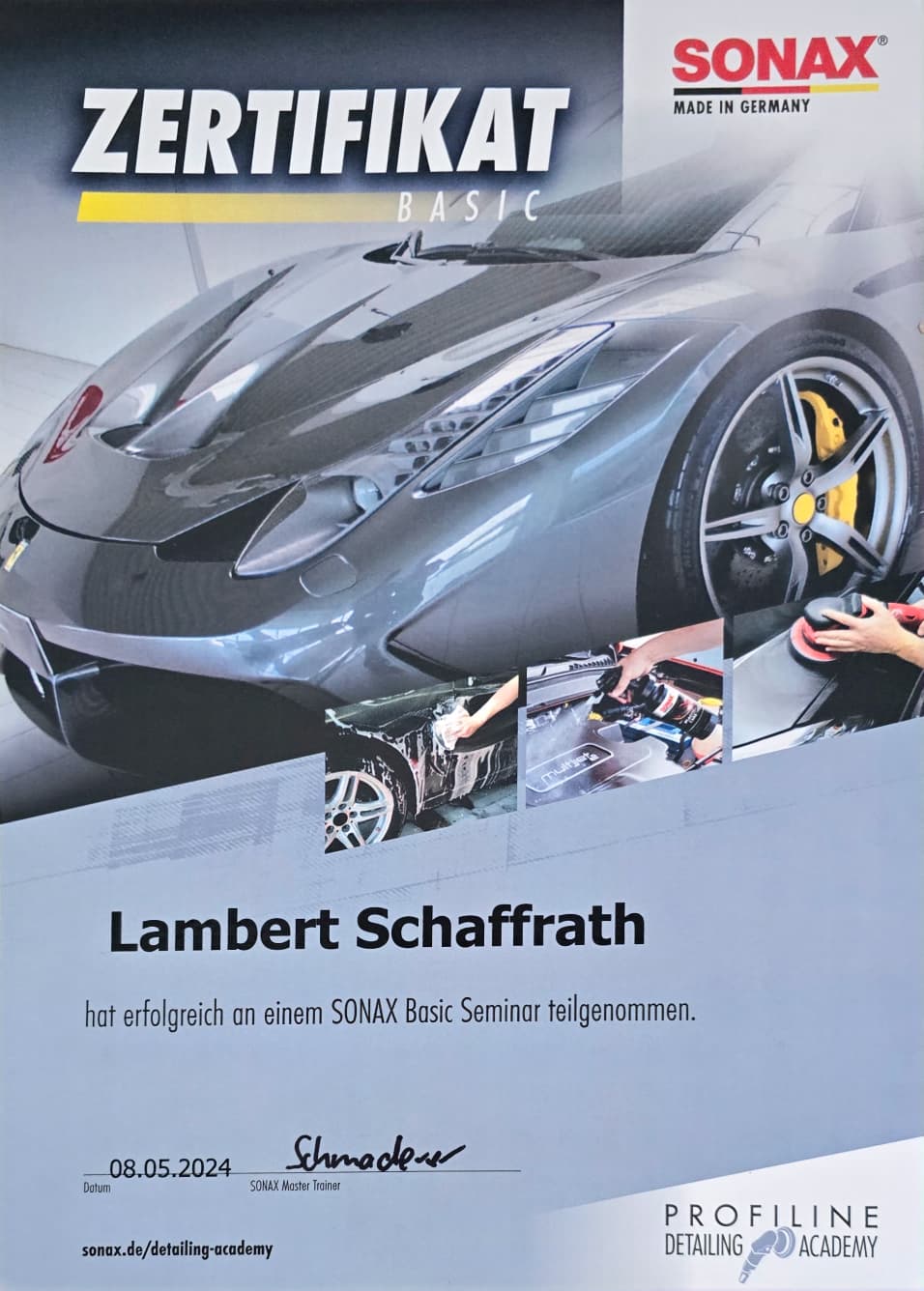 SONAX Basic · Lambert Schaffrath · 08.05.2024